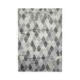 5x8 Tone On Tone Gray, , Color Hand Knotted 100% Wool Tribal Oriental Rug