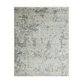 8x10 Beige, Gray, Muted Earth Tones Color Hand Knotted Oushak Wool Transitional Oriental Rug