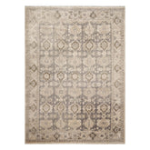 8x11 Gray, Beige, Brown Color Hand Knotted Oushak Wool Traditional Oriental Rug