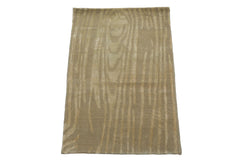 Knotted Rug Gray Green Hand Knotted 2'x3' Modern Contemporary Tibetan Wool and Silk Oriental Area Rug