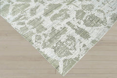 Multi Size Tone On Tone Gray Color Hand Knotted Oushak Wool Transitional Oriental Rug