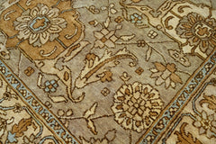 5x8 Gold, Beige, Blue Color Hand Knotted Oushak Wool Traditional Oriental Rug