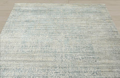 8x10 Celadon, Beige, Color Hand Knotted 100% Wool Modern & Contemporary Oriental Rug