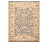 8x10 Slate, Beige, Taupe Color Hand Knotted Kashan 100% Wool Traditional Oriental Rug