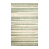 6x9 Beige, Mint, Color Hand Knotted 100% Wool Modern Oriental Rug