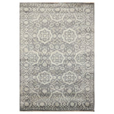 4x6 Gray, , Color Hand Knotted 100% Wool Transitional Oriental Rug
