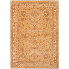 3x5 Caramel, Beige, Taupe Color Hand Knotted Chobi Peshawar 100% Wool Traditional Oriental Rug