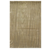 Knotted Rug Gray Green Hand Knotted 2'x3' Modern Contemporary Tibetan Wool and Silk Oriental Area Rug