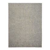 Knotted Rug Gray Slate Hand Knotted 9'x12' Tibetan Sherpa Modern Contemporary 100% Wool Oriental Area Rug