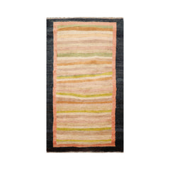 4x6 Beige, Taupe, Lime Color Hand Knotted Peshawar 100% Wool Modern Oriental Rug