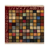 Knotted Rug Hand Knotted 3'7''x3'6'' Square Modern Contemporary Wool Oriental Area Rug