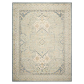 Knotted Rug Green Beige Hand Knotted Multi Size Wool Oushak Traditional Rugs