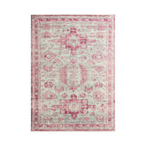 Multi Size Gray Beige Pink Color Hand Knotted Indo Oushak Wool Traditional Oriental Rug