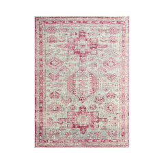 Multi Size Gray Beige Pink Color Hand Knotted Indo Oushak Wool Traditional Oriental Rug