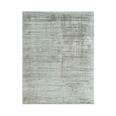 8x10 Gray, Blue, Color Hand Knotted 100% Wool Modern & Contemporary Oriental Rug