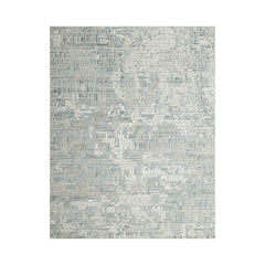 Multi Size Tone On Tone Gray Color Hand Knotted Tibetan Wool Modern & Contemporary Oriental Rug