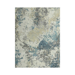 Multi Size Gray Beige Moss Color Hand Knotted Wool Modern Oriental Rug