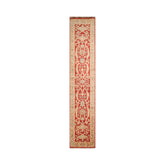 Runner Rust, Beige, Brown Color Hand Knotted Chobi Peshawar 100% Wool Traditional Oriental Rug