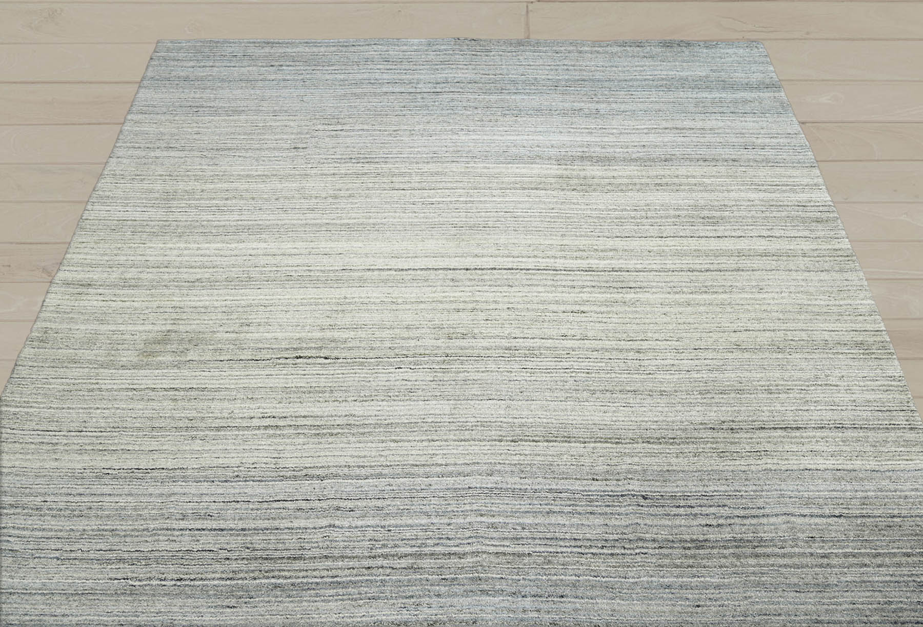 Multi Size Tone On Tone Gray Color Hand Knotted  Wool Modern & Contemporary Oriental Rug