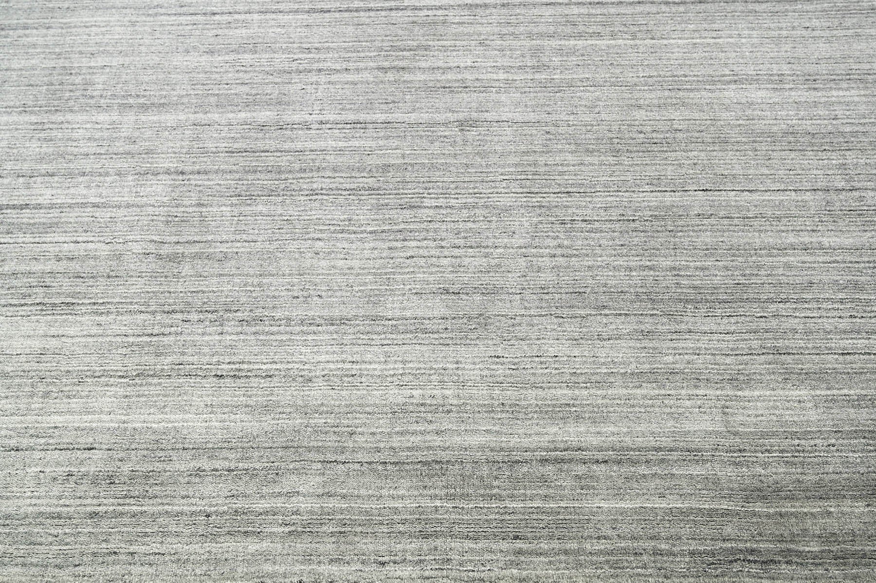 Multi Size Tone On Tone Gray Gray Silver Color Hand Knotted Tibetan Wool Modern & Contemporary Oriental Rug