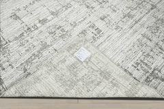 8x10 Gray, Silver, Color Hand Knotted  100% Wool Modern & Contemporary Oriental Rug