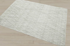 4x6 Tone On Tone Gray, , Color Hand Knotted  100% Wool Modern & Contemporary Oriental Rug