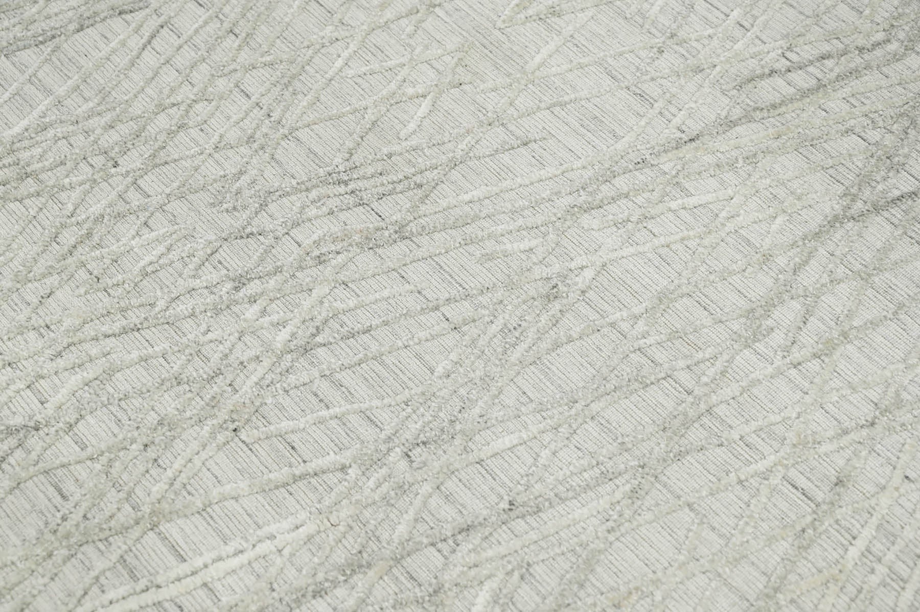 4x6 Tone On Tone Gray, , Color Hand Knotted  100% Wool Modern & Contemporary Oriental Rug