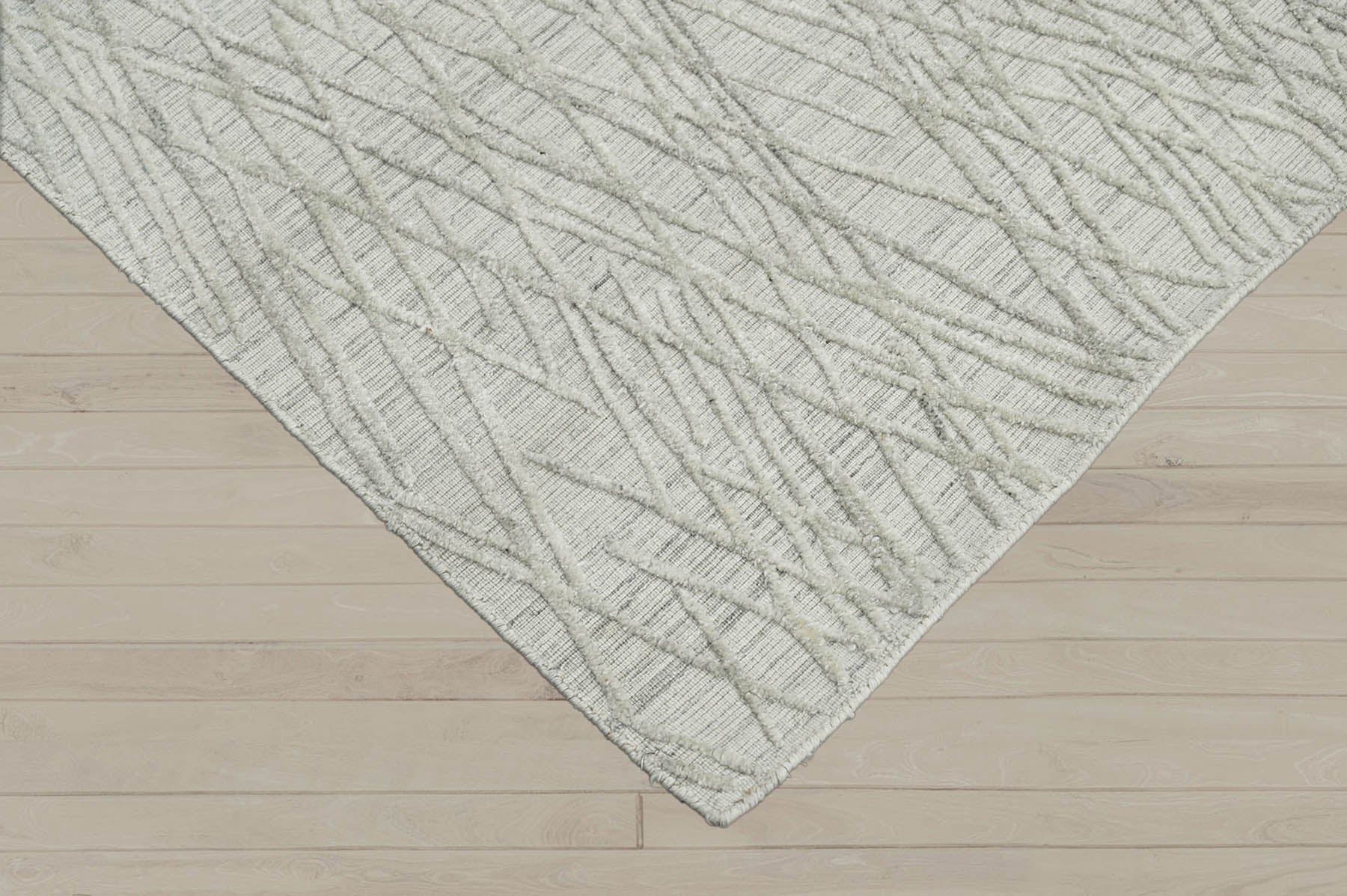 4x6 Tone On Tone Gray, , Color Hand Knotted  100% Wool Modern & Contemporary Oriental Rug