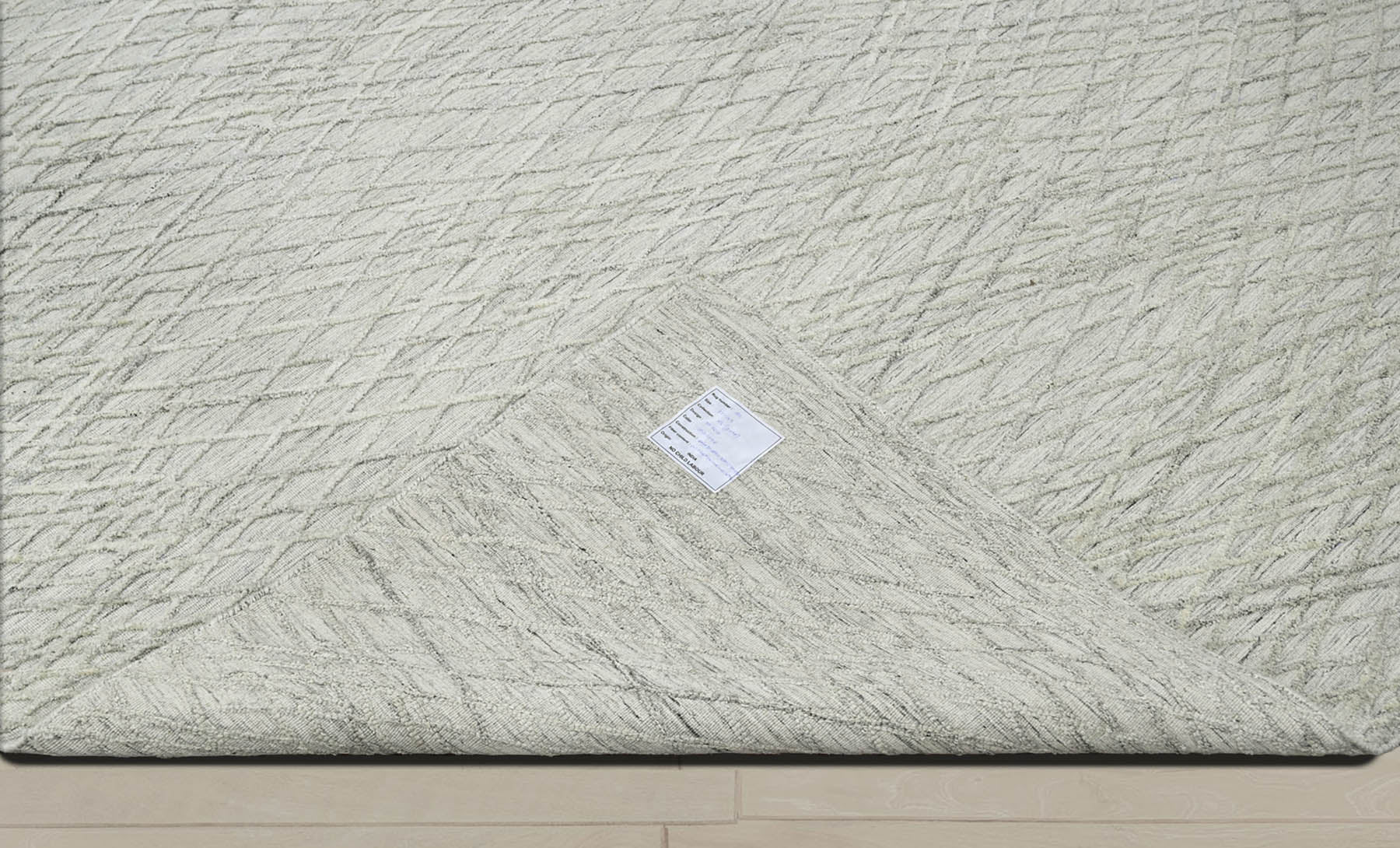 8x10 Gray, , Color Hand Knotted  100% Wool Modern & Contemporary Oriental Rug