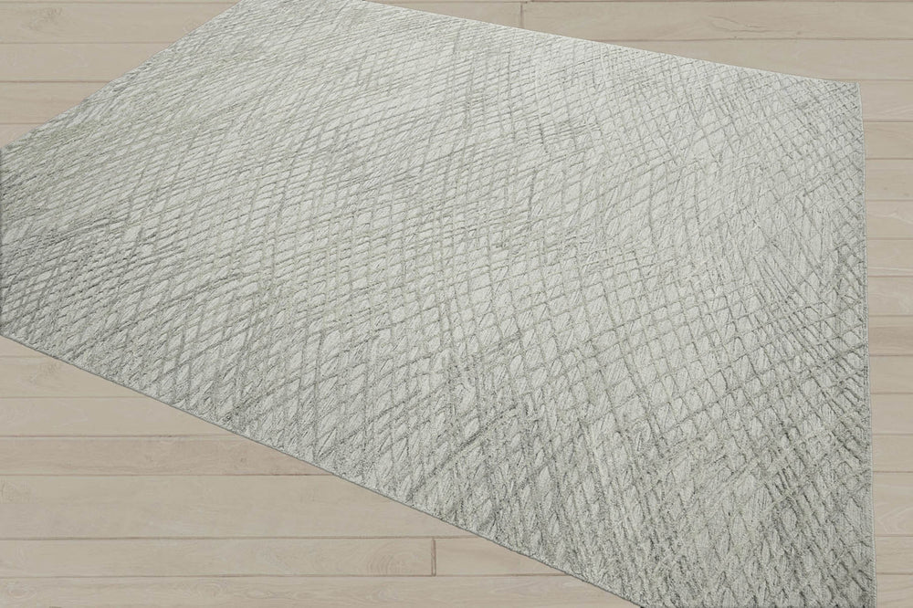 8x10 Gray, , Color Hand Knotted  100% Wool Modern & Contemporary Oriental Rug