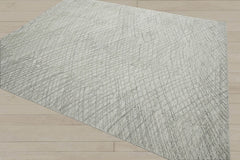 8x10 Gray, , Color Hand Knotted  100% Wool Modern & Contemporary Oriental Rug
