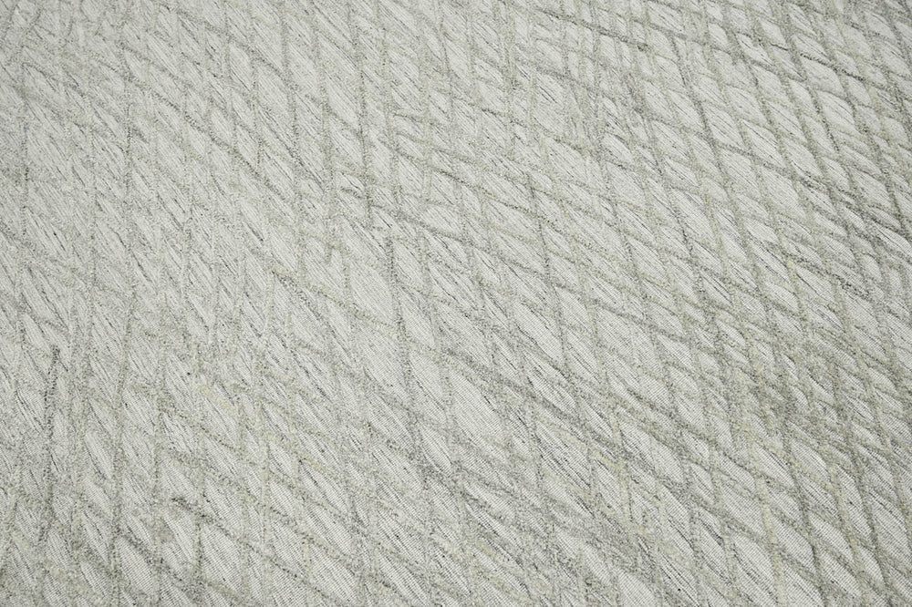8x10 Gray, , Color Hand Knotted  100% Wool Modern & Contemporary Oriental Rug