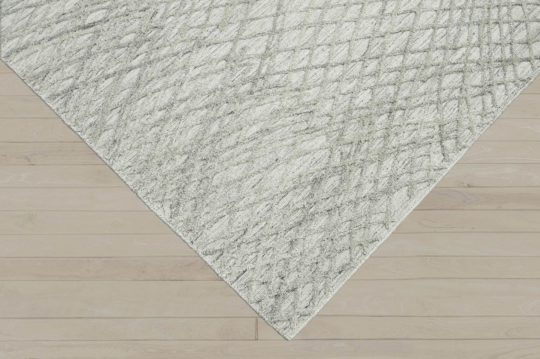 8x10 Gray, , Color Hand Knotted  100% Wool Modern & Contemporary Oriental Rug