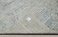 Multi Size Gray Beige Blue Color Hand Knotted Tibetan Wool Modern & Contemporary Oriental Rug