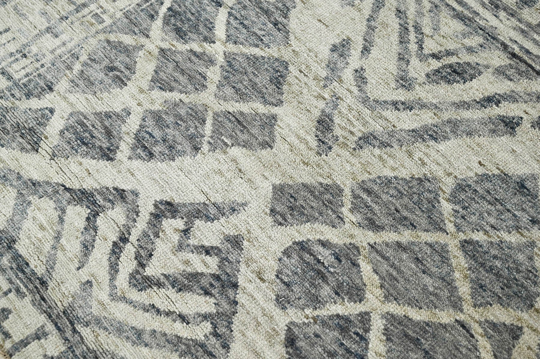 5x8 Gray Beige, , Color Hand Knotted  100% Wool Modern & Contemporary Oriental Rug