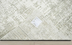 4x6 Beige, Gray, Ivory Color Hand Knotted  100% Wool Modern & Contemporary Oriental Rug