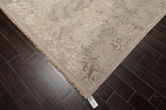 9x12 Beige, Gray, Tan Color Hand Knotted Sherpa 100% Wool Modern & Contemporary Oriental Rug