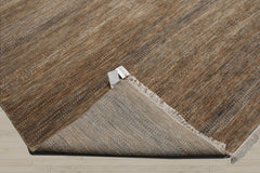 8x10 Moss, Gray, Beige Color Hand Knotted  Wool & Bamboo Silk Modern Oriental Rug