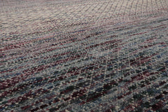 8x10 Beige, Lavander, Gray Color Hand Knotted  Wool & Bamboo Silk Modern Oriental Rug