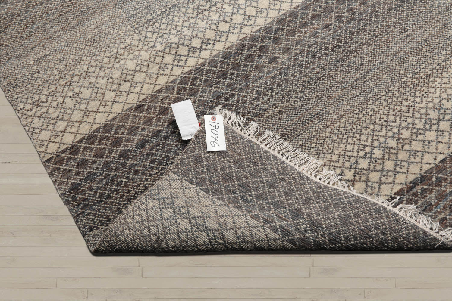 8x10 Beige, Gray, Brown Color Hand Knotted  Wool & Bamboo Silk Modern Oriental Rug