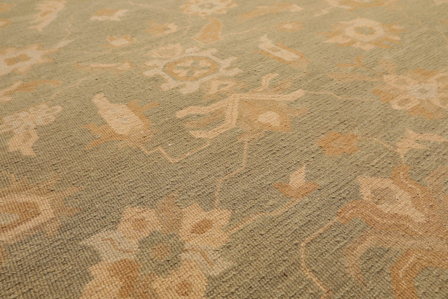 8x10 Sage, Beige, Caramel Color Hand Knotted Persian 100% Wool Traditional Oriental Rug