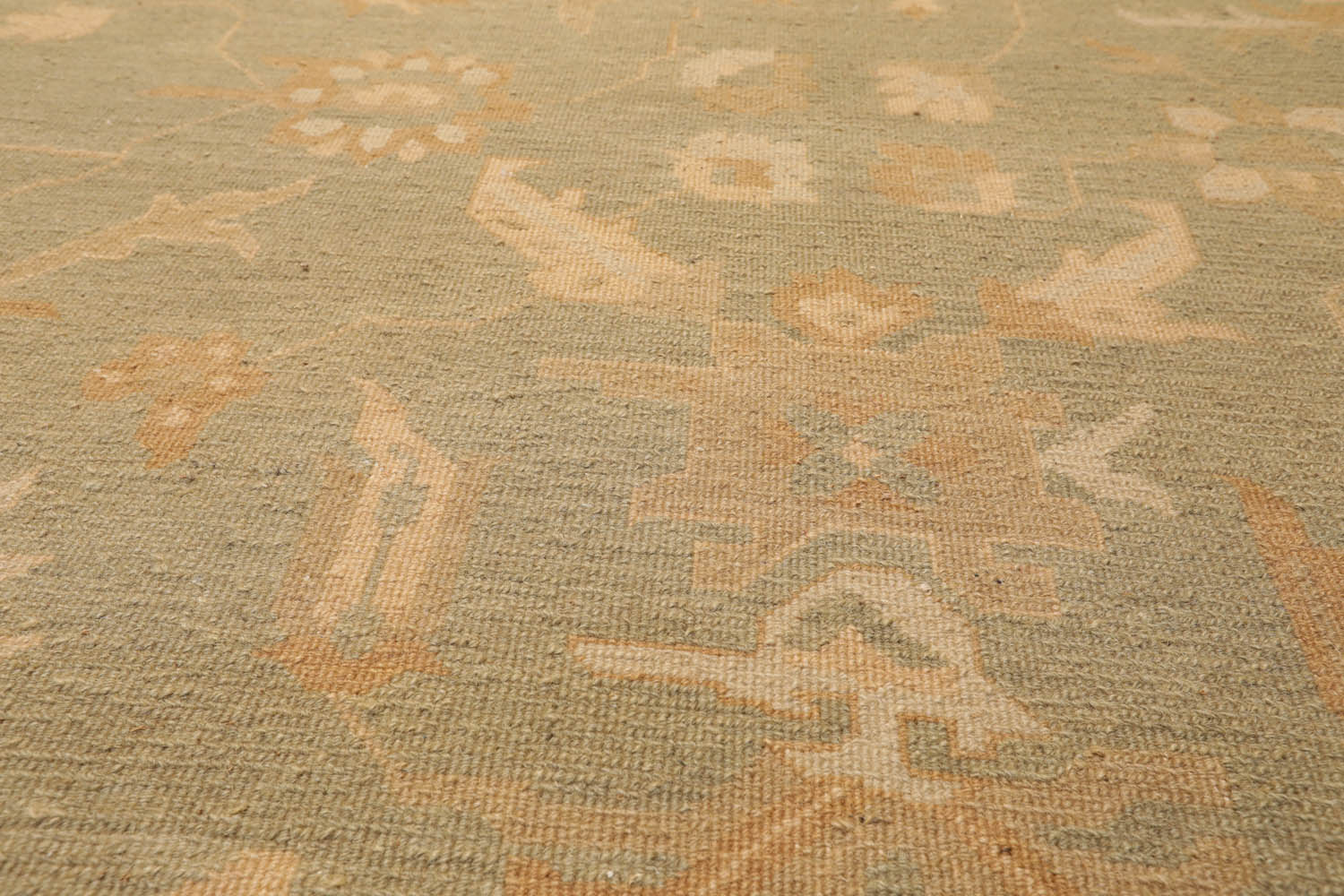8x10 Sage, Beige, Caramel Color Hand Knotted Persian 100% Wool Traditional Oriental Rug