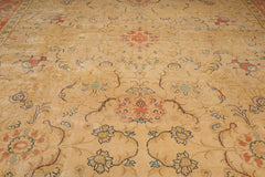 Palace Beige, Blush, Navy Color Hand Knotted  100% Wool Traditional Oriental Rug