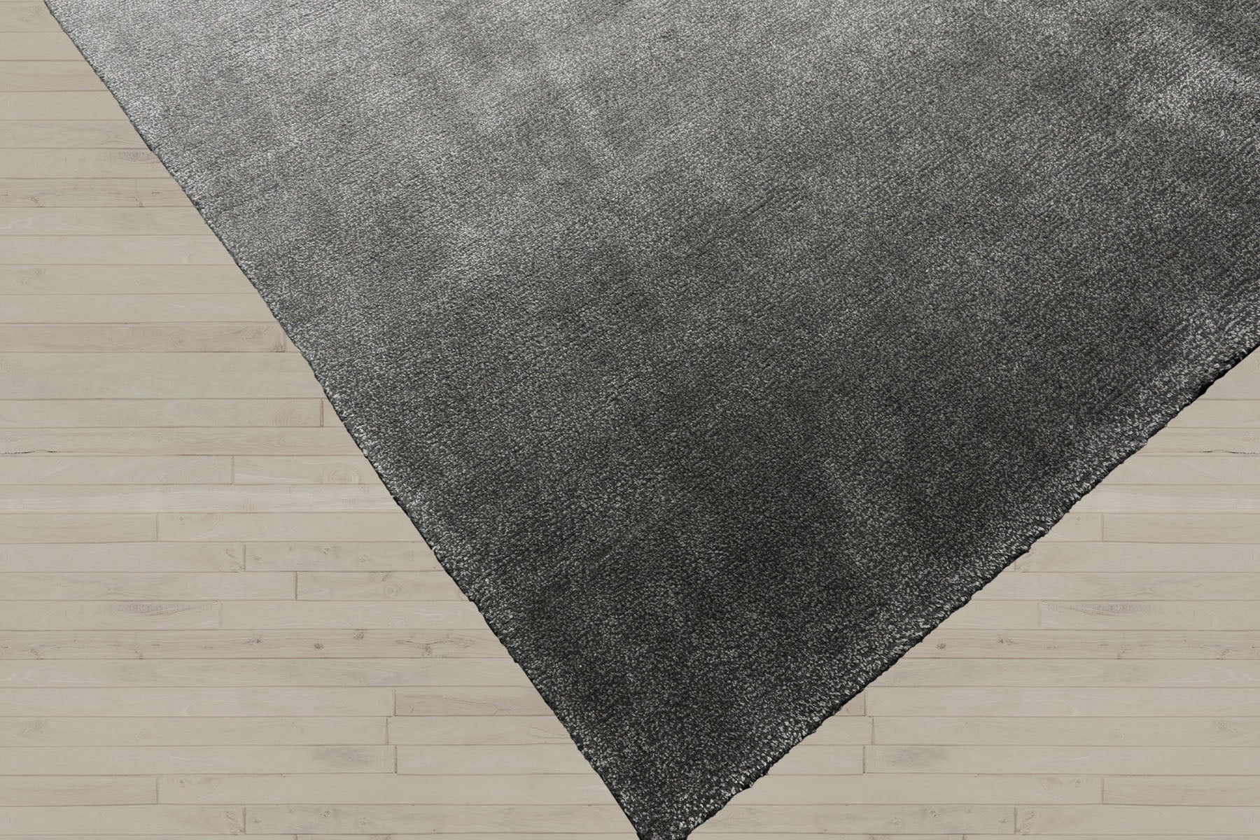 Palace Gray tone on tone, , Color Hand Knotted  Wool & Silk Modern Oriental Rug