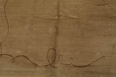 6x9 Moss, Gold, Color Hand Knotted  Wool & Silk Modern Oriental Rug