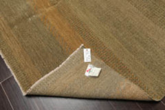 8x10 Moss, Gray, Beige Color Hand Knotted  100% Wool Modern Oriental Rug