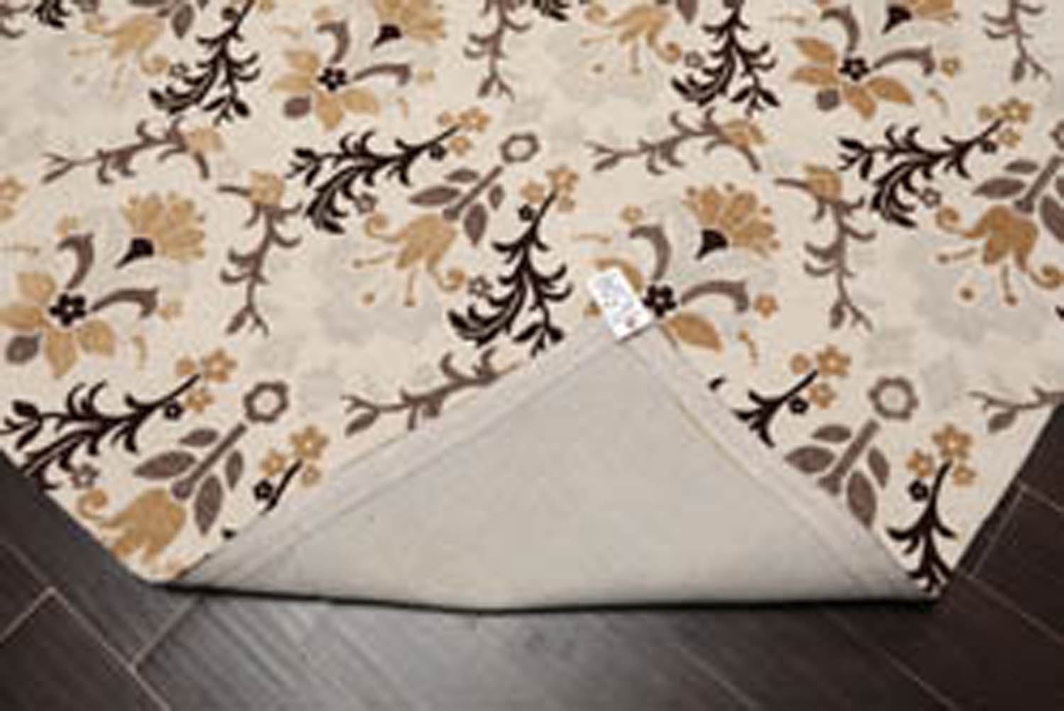 8x10 Beige, Brown, Chocolate Color Hand Knotted  Polypropylene Transitional Oriental Rug