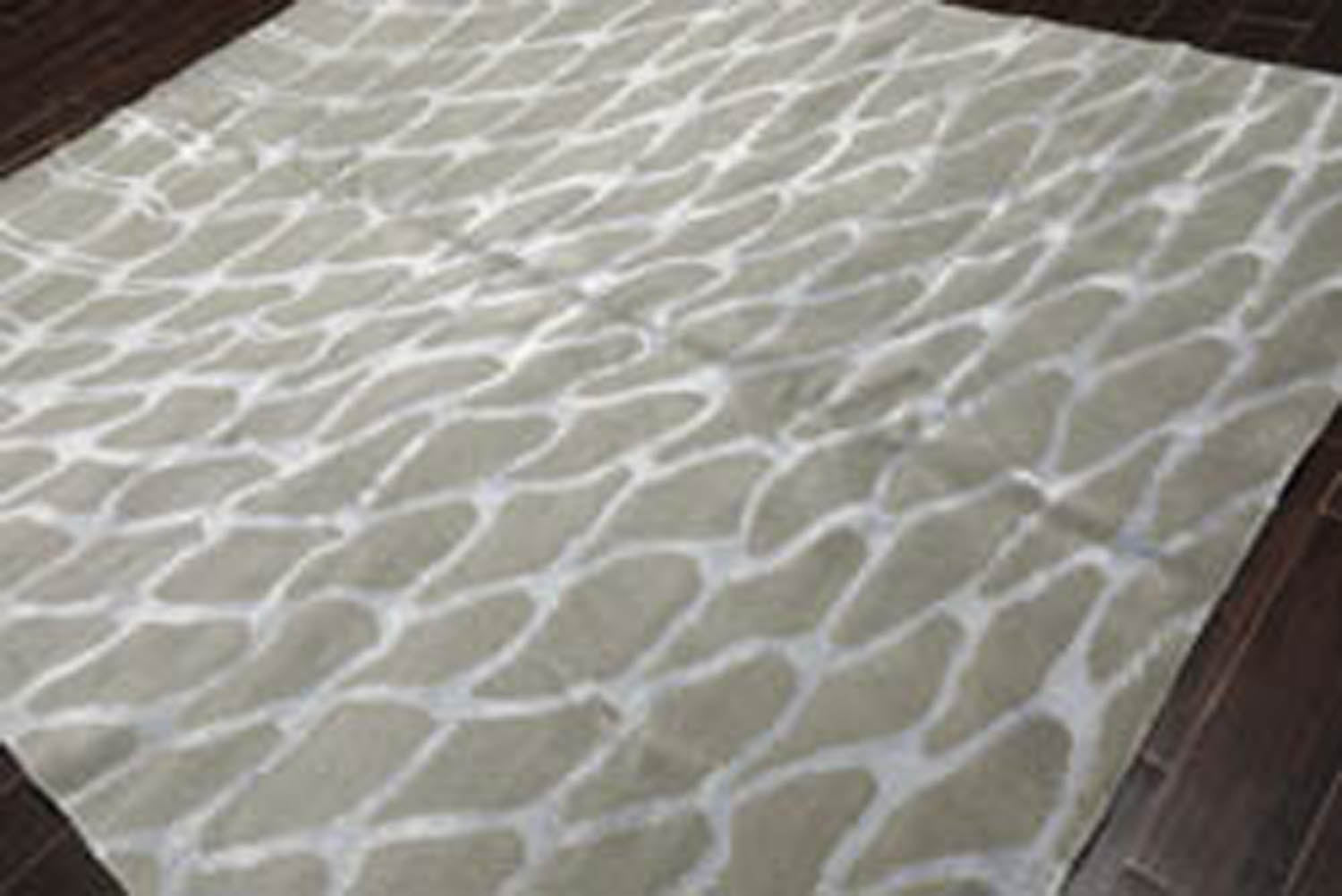 8x10 Tone on Tone Gray, , Color Hand Knotted  100% Wool Modern Oriental Rug