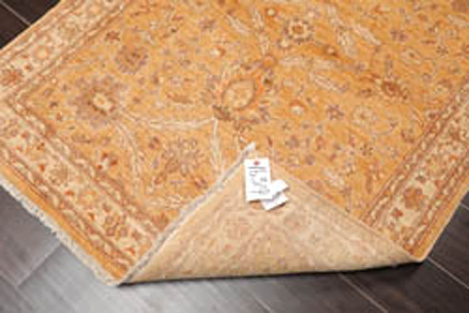 3x5 Caramel, Beige, Taupe Color Hand Knotted Chobi Peshawar 100% Wool Traditional Oriental Rug