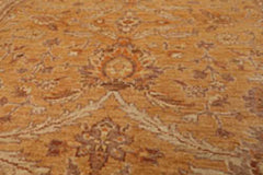 3x5 Caramel, Beige, Taupe Color Hand Knotted Chobi Peshawar 100% Wool Traditional Oriental Rug